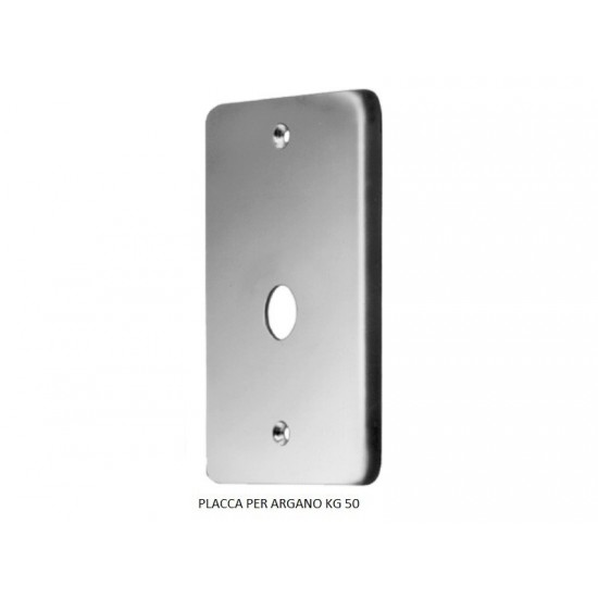 Placche per arganelli - Placca per argano acciaio inox