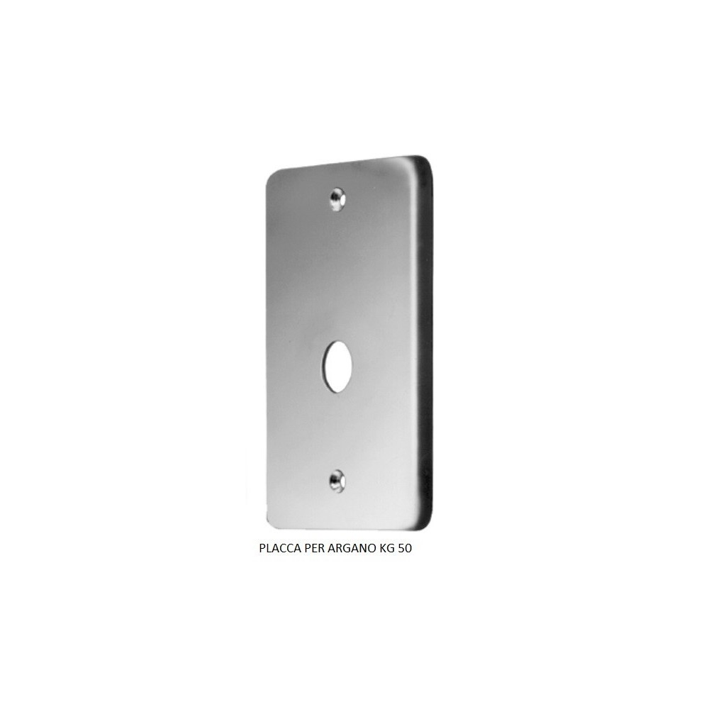 Placche per arganelli - Placca per argano acciaio inox
