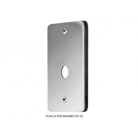 Placche per arganelli - Placca per argano acciaio inox