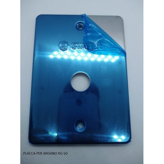 Placche per arganelli - Placca per argano acciaio inox