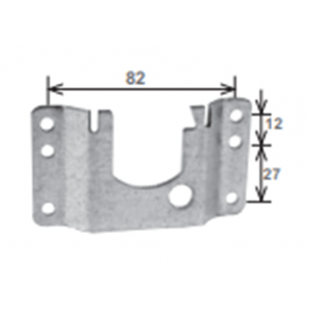Supporto motore con regolazione verticale