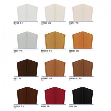 CARTELLA COLORI PORTE SOFFIETTO
