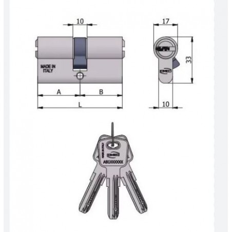 Cilindro Porta blindata