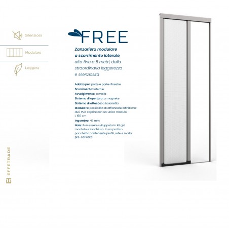 Zanzariera laterale Free