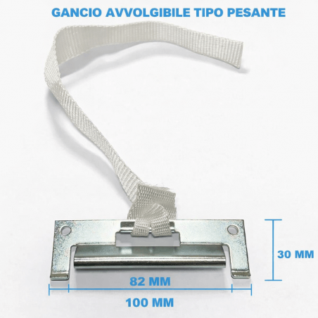 Gancio avvolgibile - Ganci tapparella- In ferro