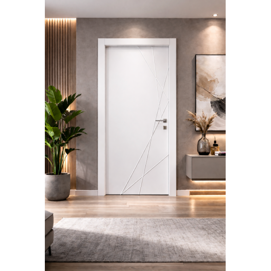 Porta laccata bianca –...